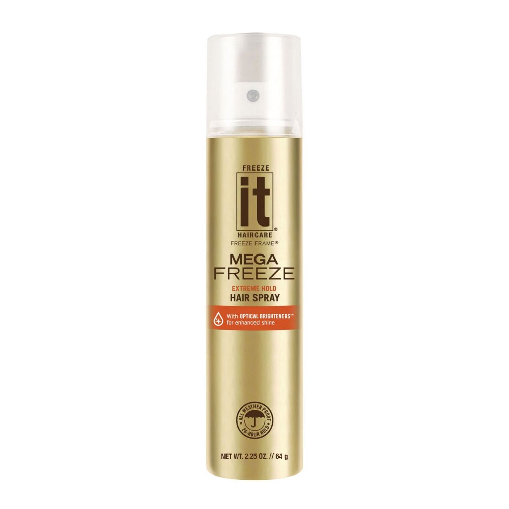 Freeze It 24 Hour Hair Spray 43g - Extremně tužící lak na vlasy \