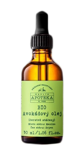 Havlíkova Apotéka - Avokádový olej 30ml