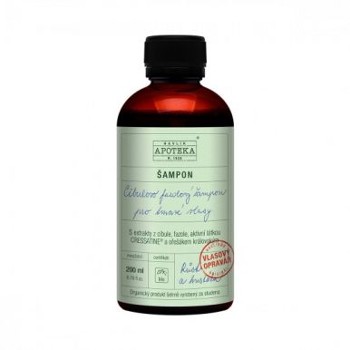 Havlíkova Apotéka - Cibulovo fazolový šampon na tmavé vlasy 200ml