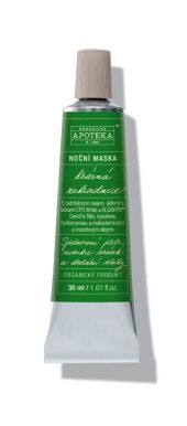 Havlíkova Apotéka - Krásná zahradnice noční pleťová maska 30ml
