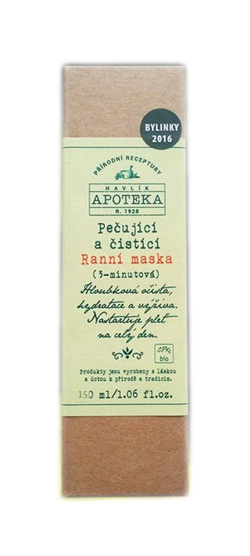 Havlíkova Apotéka - Pečující ranní maska 150ml