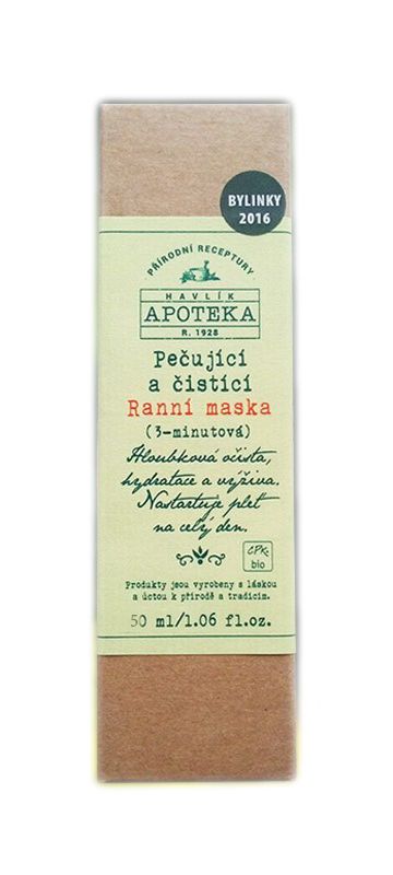 Havlíkova Apotéka - Pečující ranní maska 50ml