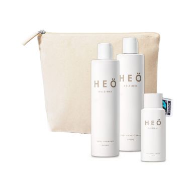 HEÖ Helsinki Gift Set Cool - Set na blond vlasy šampon + kondicionér + taštička + mini
