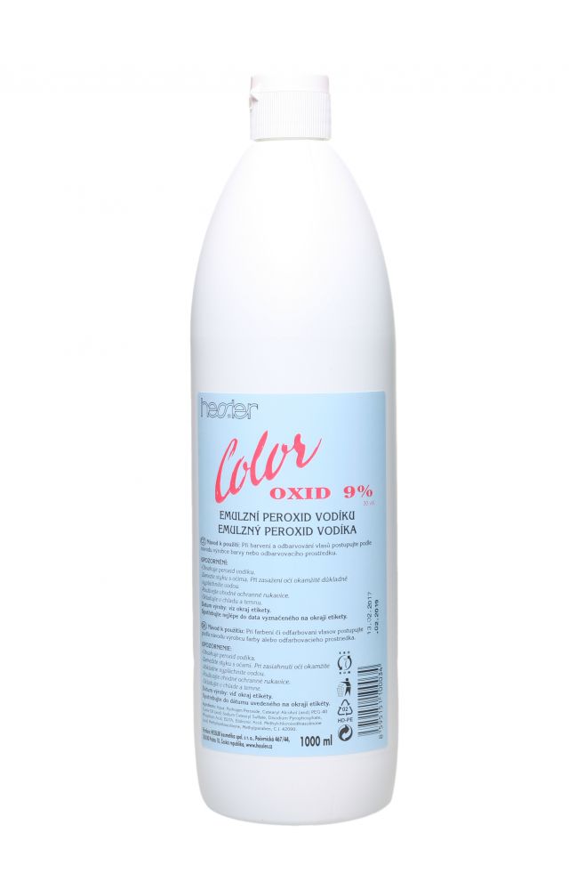 Hessler Color Oxid 9% 1000ml - Emulzní peroxid vodíku