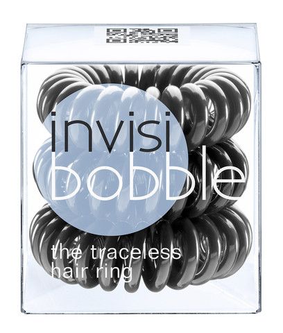 InvisiBobble - Gumička do vlasů černá 3ks