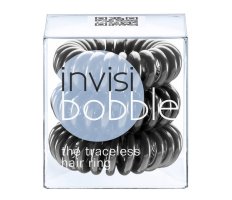 InvisiBobble - Gumička do vlasů černá 3ks