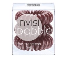 InvisiBobble - Gumička do vlasů hnědá 3ks