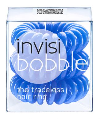 InvisiBobble - Gumička do vlasů modrá 3ks