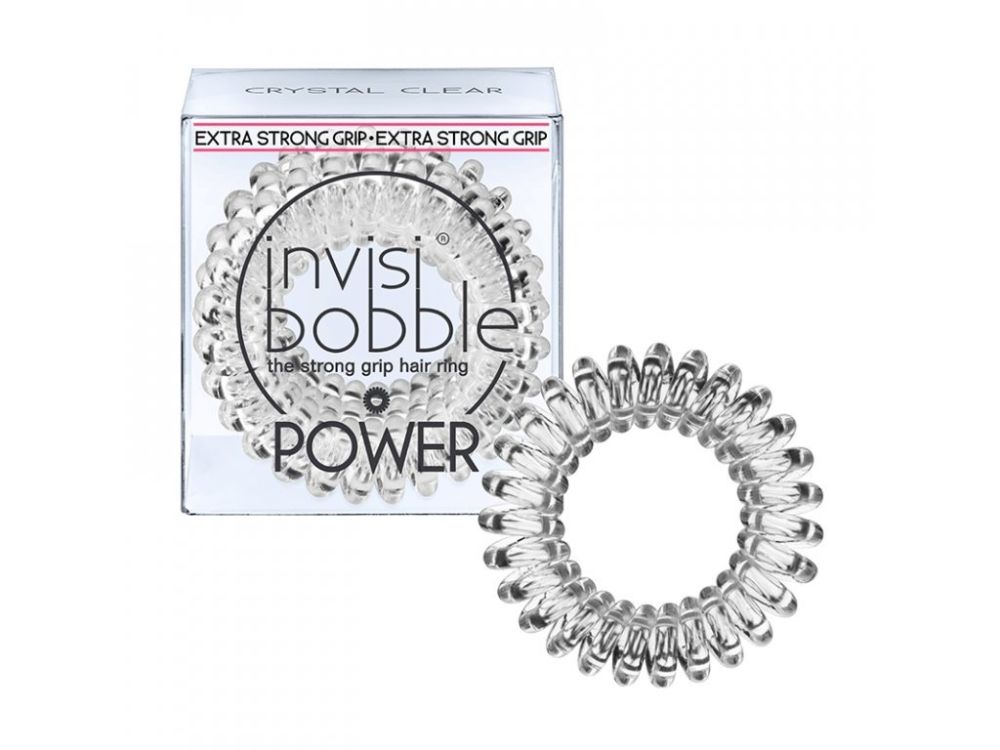 InvisiBobble Power - Crystal Clear