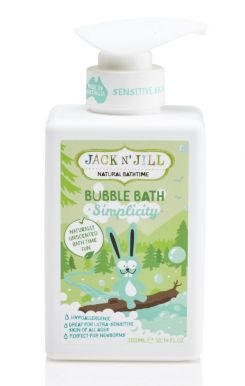 Jack n' Jill Bubble Bath Simplicity 300ml - Přírodní pěna do koupele