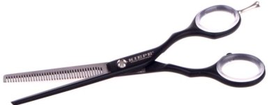 Kiepe Luxury Series 2447/5.5-2 - Profi efilační nůžky černo stříbrné