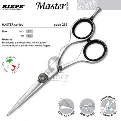 Kiepe Master Series 255/5" Profi kadeřnické nůžky