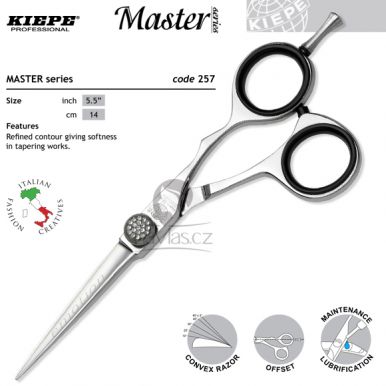 Kiepe Master Series 257/5,5" Profi kadeřnické nůžky