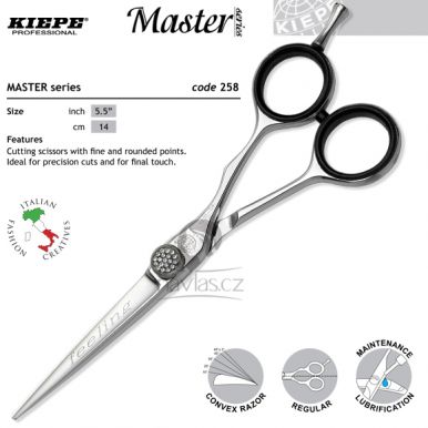 Kiepe Master Series 258/5,5" Profi kadeřnické nůžky