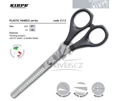 Kiepe Plastic Handle Line 2113/6" Profi Efilační oboustranné nůžky