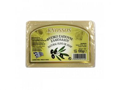 Knossos Olivové mýdlo - bílé 100g