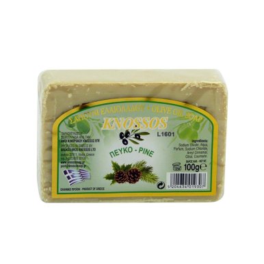 Knossos Olivové mýdlo - borovice 100g
