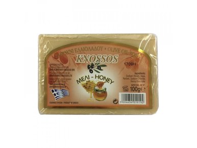 Knossos Olivové mýdlo - med 100g