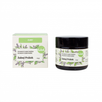 Kvítok Bylinkový Zubní Prášek 25g