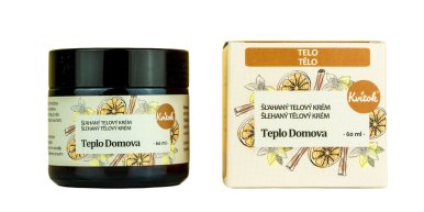 Kvítok Šlehaný Tělový Krém 60ml - Teplo domova