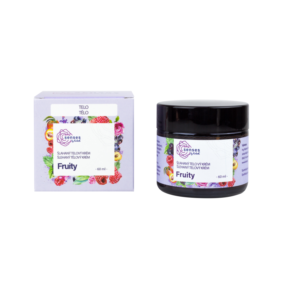 Navia / Kvítok Kvítok Šlehaný Tělový Krém Senses 60ml - Fruity