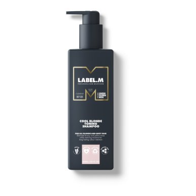 Label.M Cool Blonde Toning Shampoo 1000ml - Fialový šampon pro blond vlasy