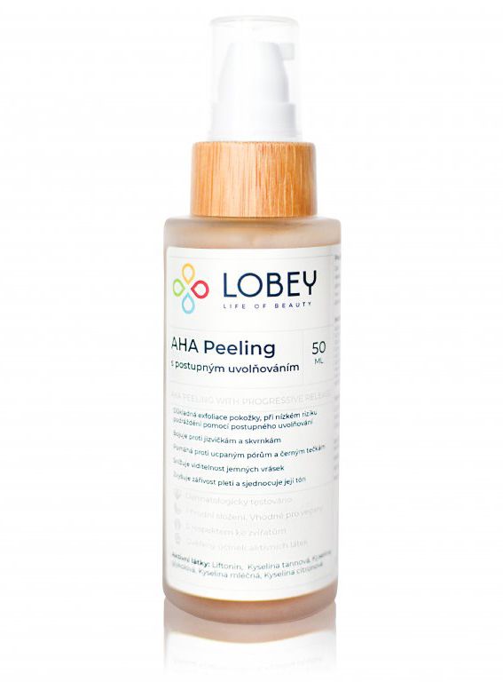 Levně Lobey AHA Peeling s postupným uvolňováním 50 ml