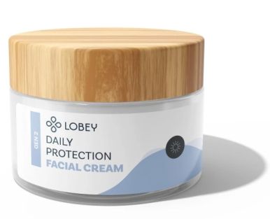 Lobey Daily Protection Facial Cream 50ml - Denní ochranný krém proti stárnutí pokožky