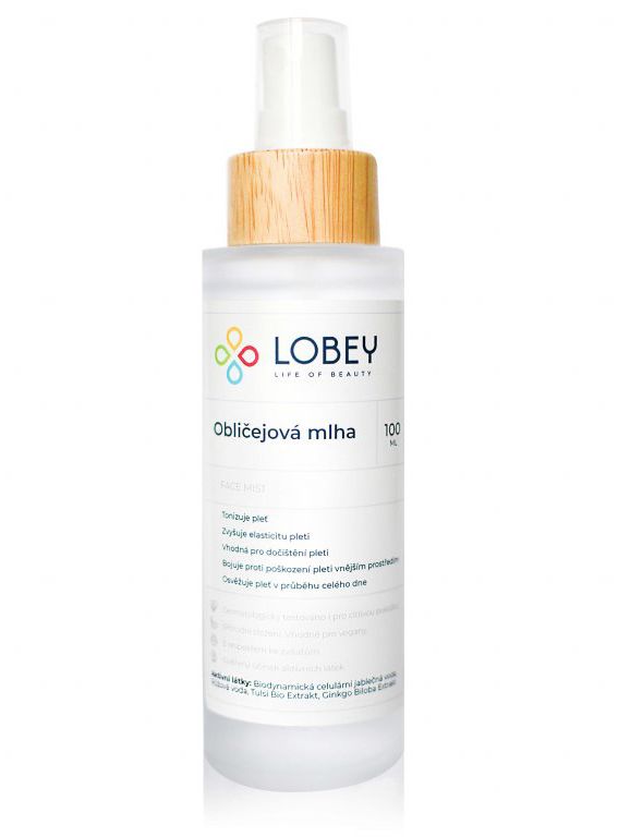 Levně Lobey Obličejová tonizační mlha 100 ml