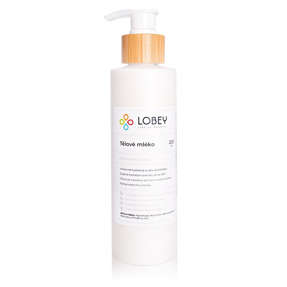 Lobey Tělové mléko 200ml