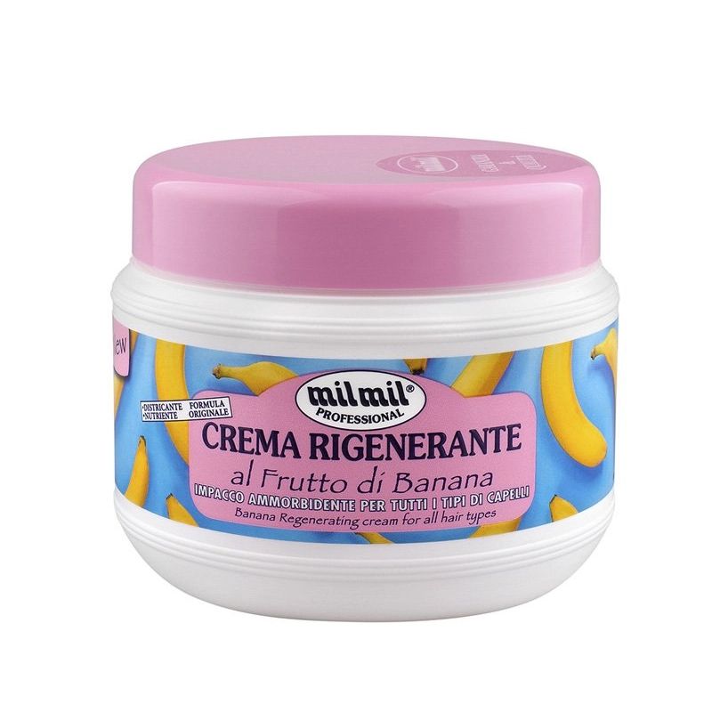 Milmil Balsamo Crema Rigenerante Banana 500ml