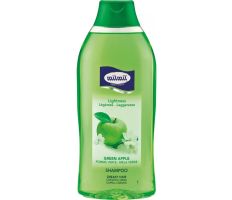 Milmil Shampoo Green Apple 750ml - šampon pro mastné vlasy