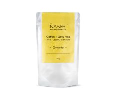 NASHE Anti-celulite Coffee Scrub Sorbetto 200g - Kávový peeling mandarinka a orchidej