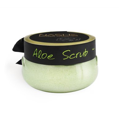 NASHE Scrub Aloe 200g - Tělový a pleťový peeling exp.03/2023