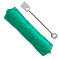 Natáčky na trvalou 23mm zelené (12ks/bal.)