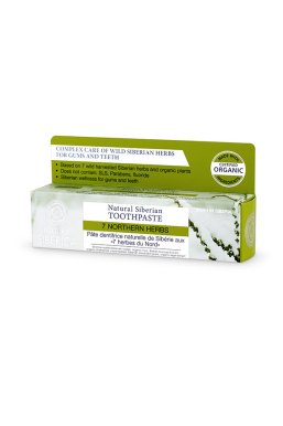 Natura Siberica - Přírodní zubní pasta Sedm severských bylin 100g