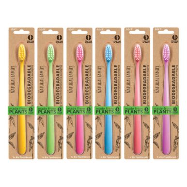 NFco Bio zubní kartáček Neon