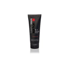 Nouvelle Simply Man 3 in1 Performance Shampoo 200ml - Vyživující šampon