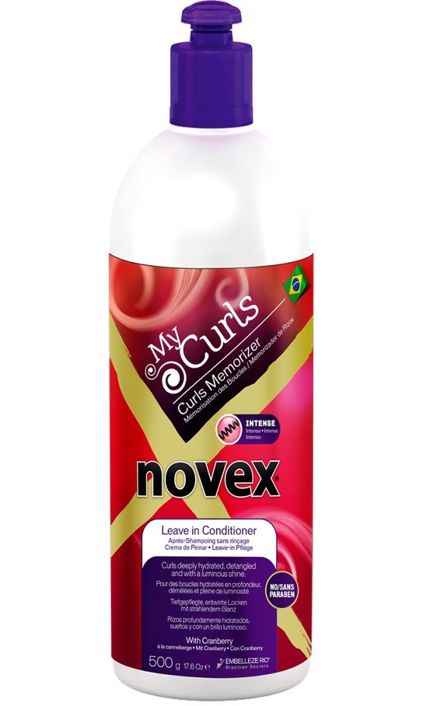 Novex My Curls Leave-in Conditioner Intense 500ml - Neoplachová péče pro kudrnaté vlasy