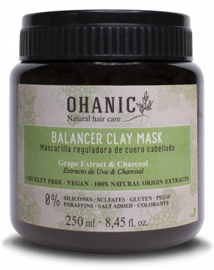 Ohanic Balancer Mask 250ml - Maska na mastnou pokožku