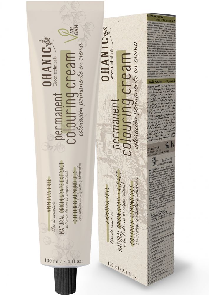Ohanic Color Cream 100ml Ohanic Color Cream: 7.6 Red Blonde