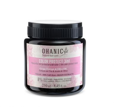 Ohanic Color Protect Mask 3in1 250ml - Maska na barvené vlasy