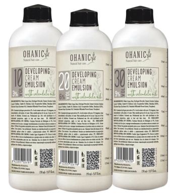 Ohanic Cream Developer Emulsion 150 ml - Přírodní peroxid