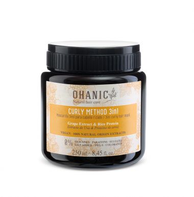 Ohanic Curly Method Mask 3in1 250ml - Maska na vlnité vlasy