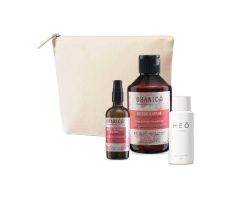 Ohanic Gift Set Repair Miracle - Regenerační set šampon + sprej + taštička + HEÖ mini