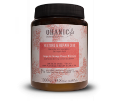 Ohanic Restore & Repair Mask 3in1 1000ml - Obnovující a regenerační maska na vlasy