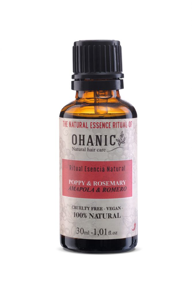 Ohanic Ritual Poppy & Rosemary Oil 30ml - Esence mák a rozmarýn