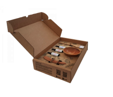 Ohanic Ritual Set Miska, Štětec, Špachtle