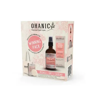 Ohanic Set Restore & Repair Nourishing Oil Serum 50ml + Solid Shampoo