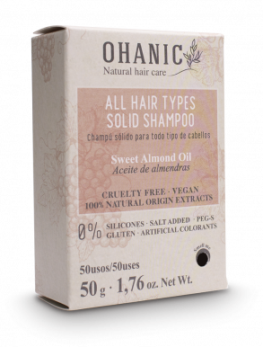 Ohanic Solid Shampoo 50g - Tuhý přírodní šampon